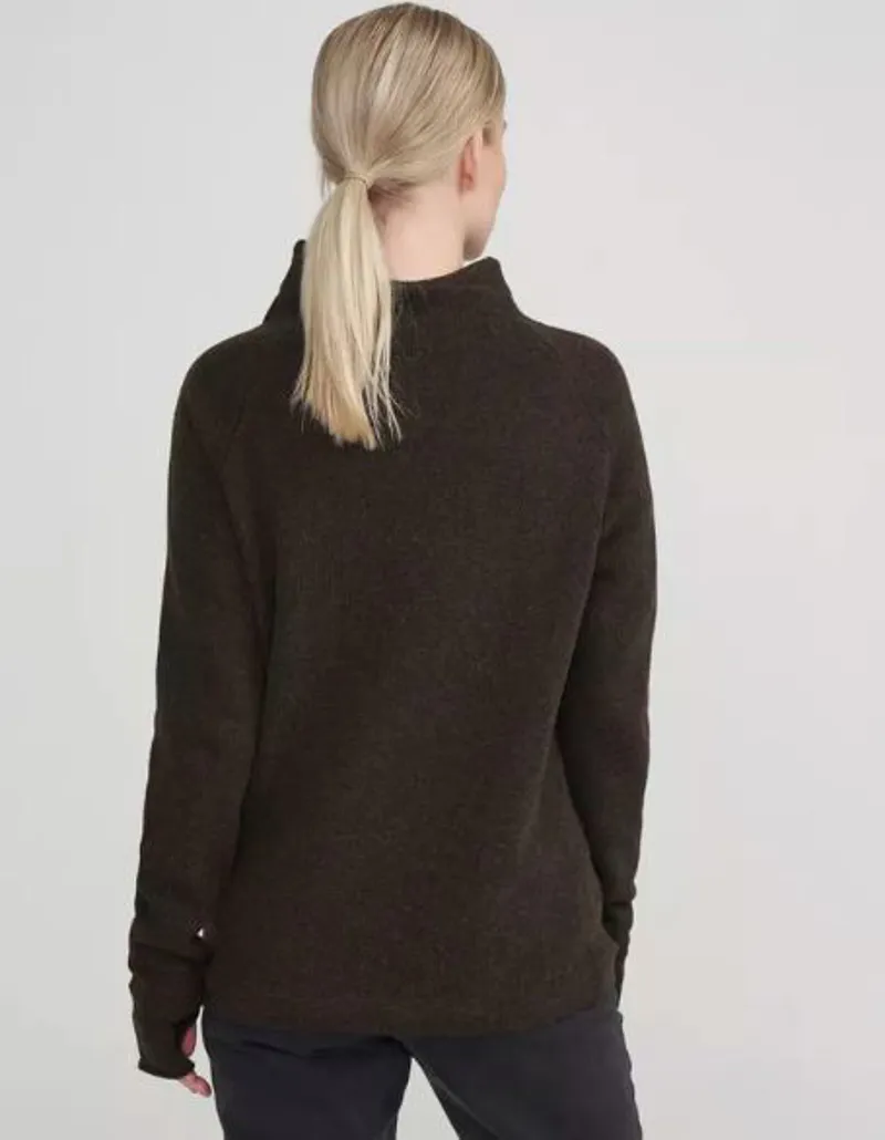 Holebrook Martina Windproof Jumper - Brown Melange-1